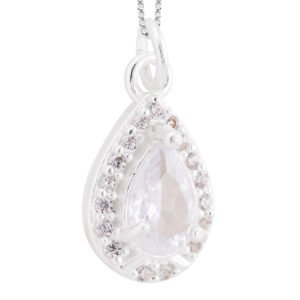 Pingente Gota Cravejado