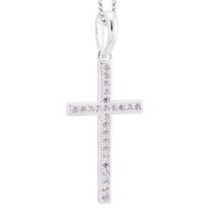 Pingente Cruz Cravejado