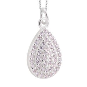 Pingente Gota Cravejada