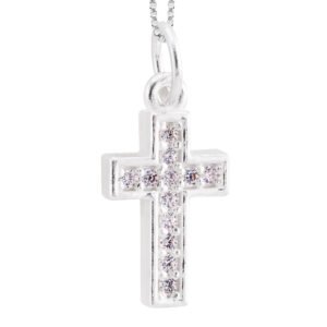 Pingente Cruz Cravejada