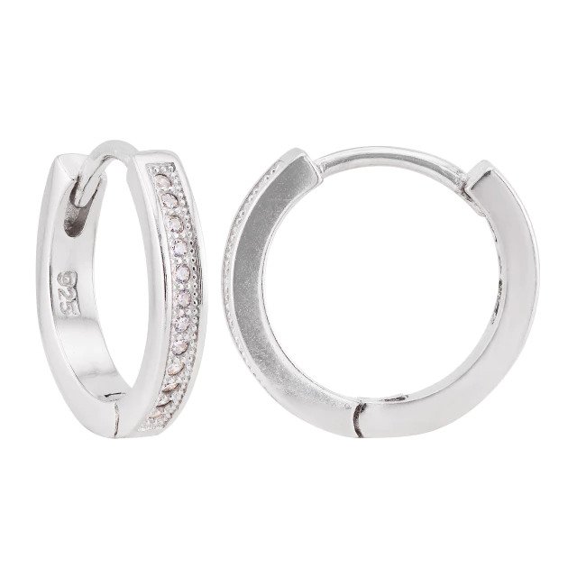 Argola Filete Cravejado