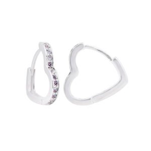 Argola Coração 12mm