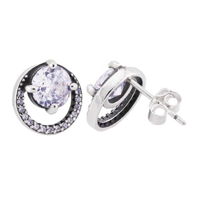 Brinco Aro Cravejado