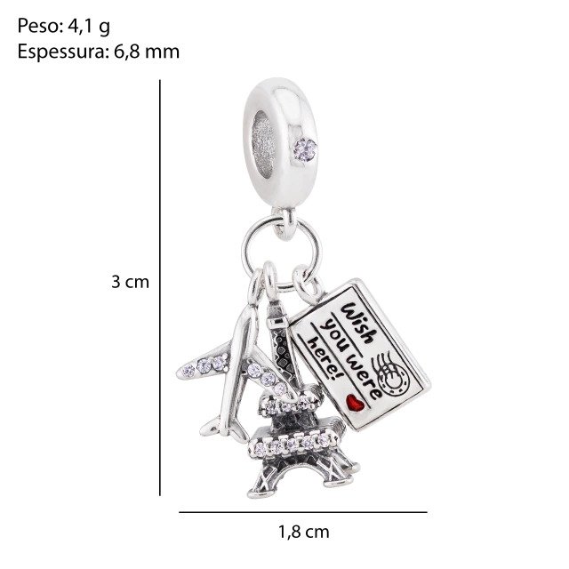 Berloque Paris - Imagem 3