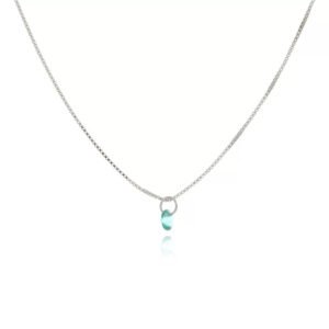 Colar com Gota Turquesa