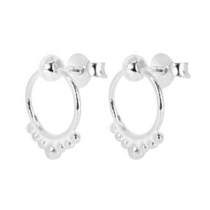 Brinco Argolinha Bolinhas