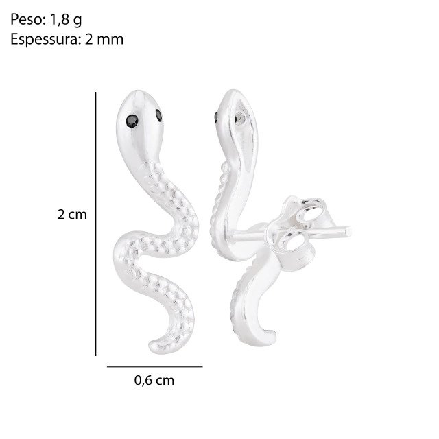 Brinco Serpente - Imagem 3