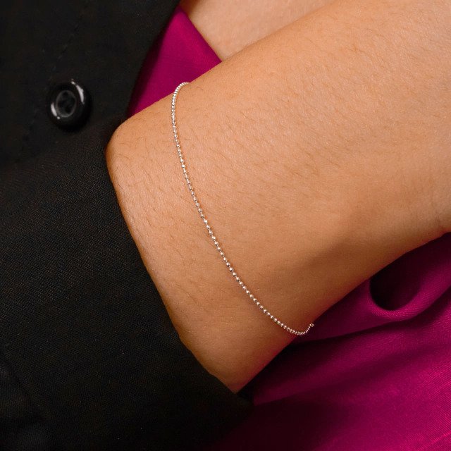 Corrente Bolinhas 1,2mm - Imagem 2