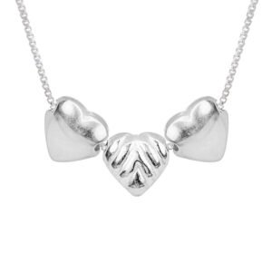 Colar Trio Corações