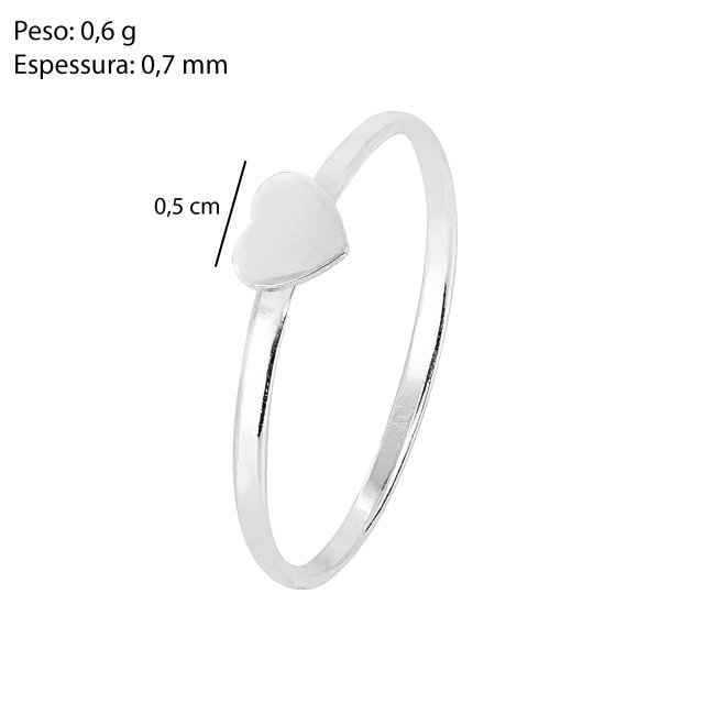 Anel Coraçãozinho - Imagem 3