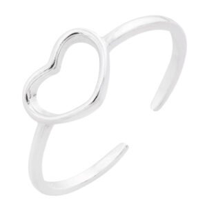 Anel Ajustável Coração