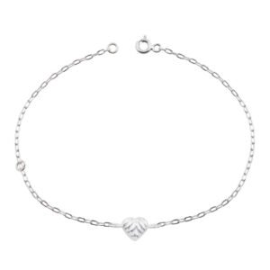 Pulseira Coração Central