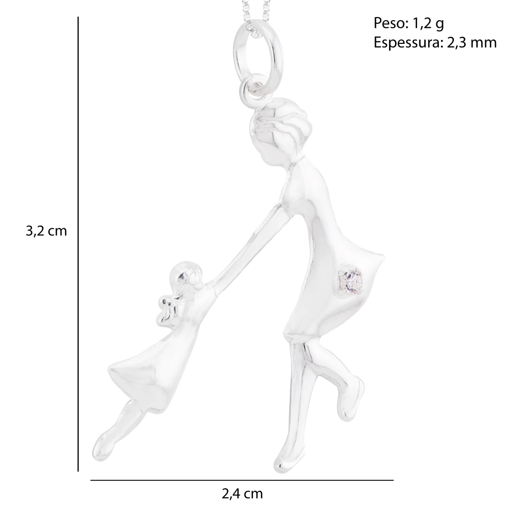 Pingente Mãe e Filha - Imagem 3