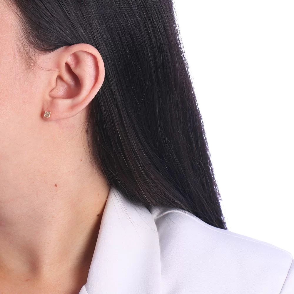 Brinco Quadrado - Imagem 2