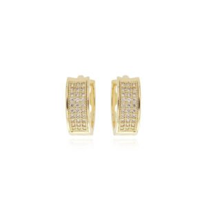 Brinco Argola Retangular