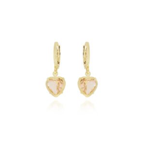 Brinco Argola Coração