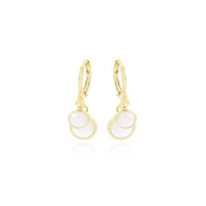 Brinco Argola Madrepérola