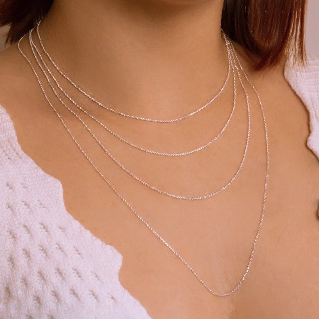 Corrente Cartier 1mm - Imagem 2