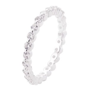 Anel Aparador Cravejado White