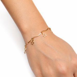 Pulseira Estrelas Vazadas