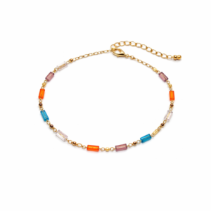 Pulseira Cristais Coloridos