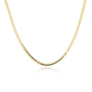 Choker Fita Laminada 4MM